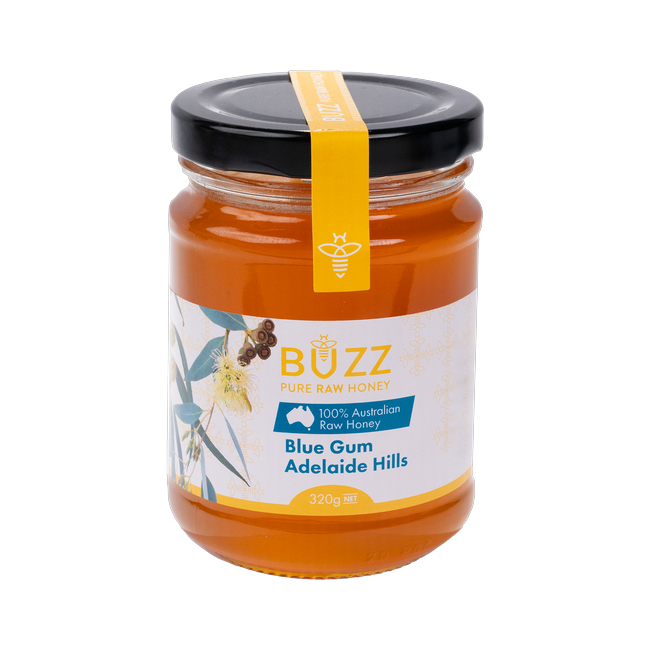 buzzhoney blue gum honey 650