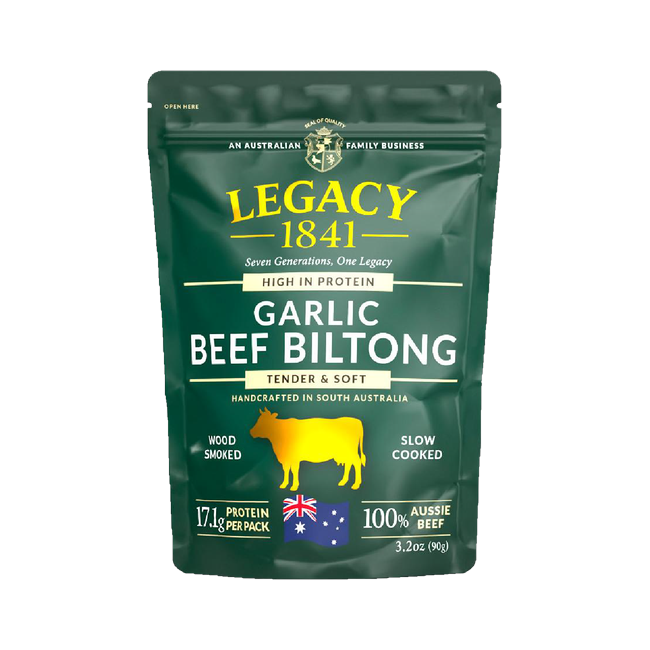 legacy1841 beef biltong garlic 650